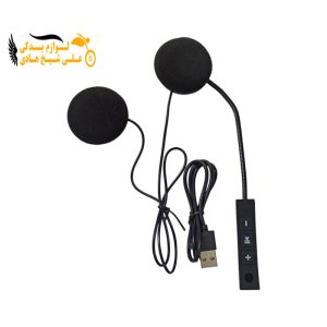 Bluetooth small pilot's hat grade 1 white Earphone